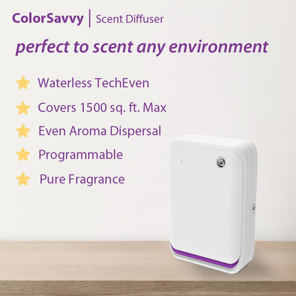 Smart Scent Air Machine – 1500 sq ft Waterless Diffuser with Bluetooth