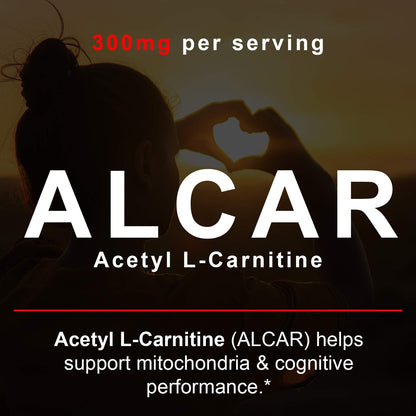 Smarter Brain Support Nootropic Supplement – Alpha-GPC, L-Tyrosine, ALCAR | 60 Softgels