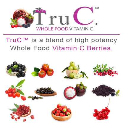 Smarter Raw Whole-Food Vitamin C from Berries – 60 Vegan Capsules