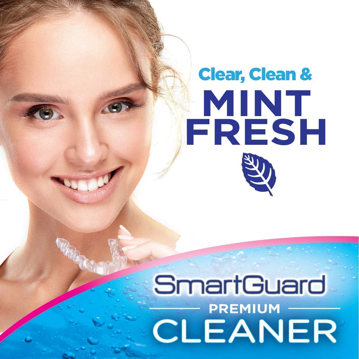 SmartGuard Premium Cleaner Crystals – 110 Cleanings | Dentures, Clear Braces & Mouth Guards