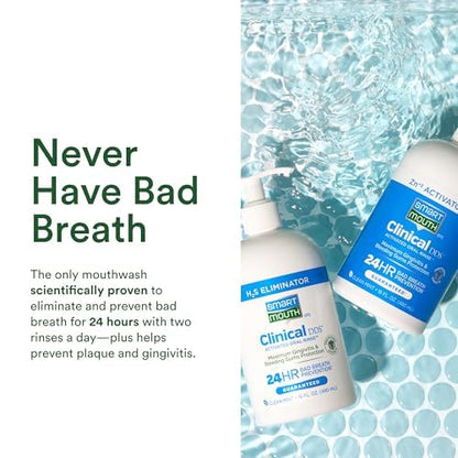 SmartMouth 2-Bottle Activated Mouthwash for Gum Health - 32 oz