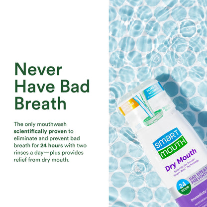 SmartMouth Dry Mouth Care Package: Mouthwash, Mints, Toothpaste