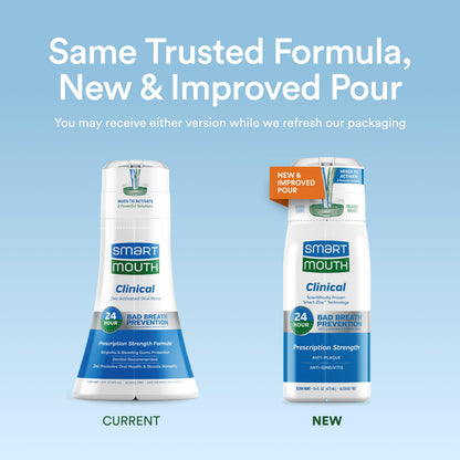 SmartMouth DDS Activated Mouthwash & Toothpaste – Bad Breath & Gum Health