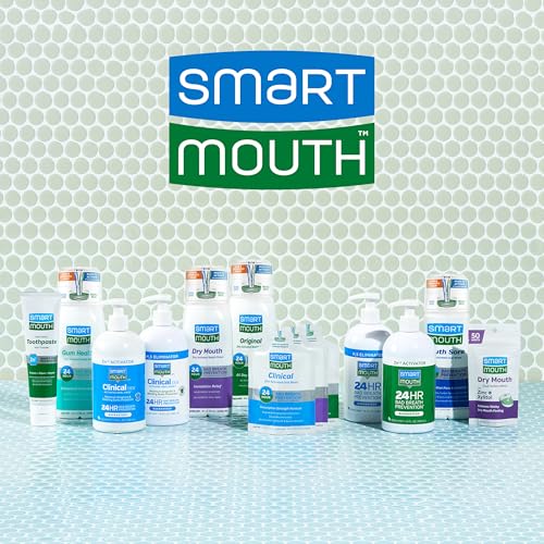 SmartMouth Original Activated Mouthwash – 24-Hour Fresh Breath, Mint, 2-Pack (16 oz)