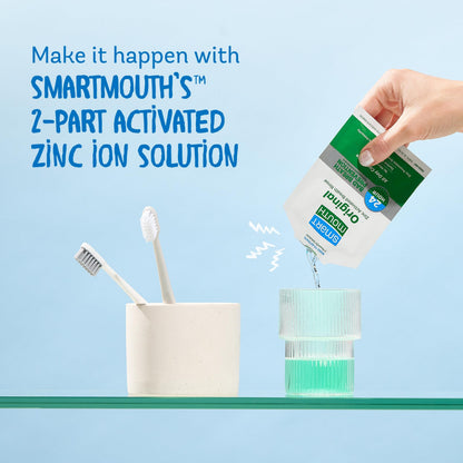 SmartMouth Package: Activated Mouthwash, Dry Mouth Mints 50-Count & Zinc Ion Toothpaste
