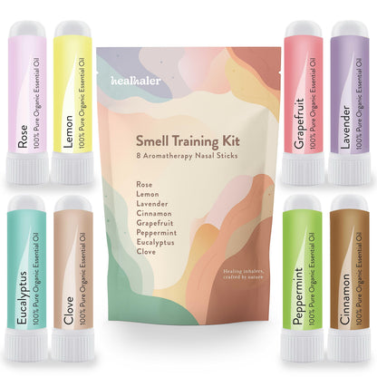 Smell Training Kit - Restore Sense of Smell & Taste | 8 Scents | Made in USA
