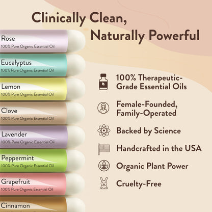 Smell Training Kit - Restore Sense of Smell & Taste | 8 Scents | Made in USA