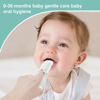 SmilBoxy 35PCS Finger Cots: Baby Mouth & Tongue Cleaner for 0-36 Months