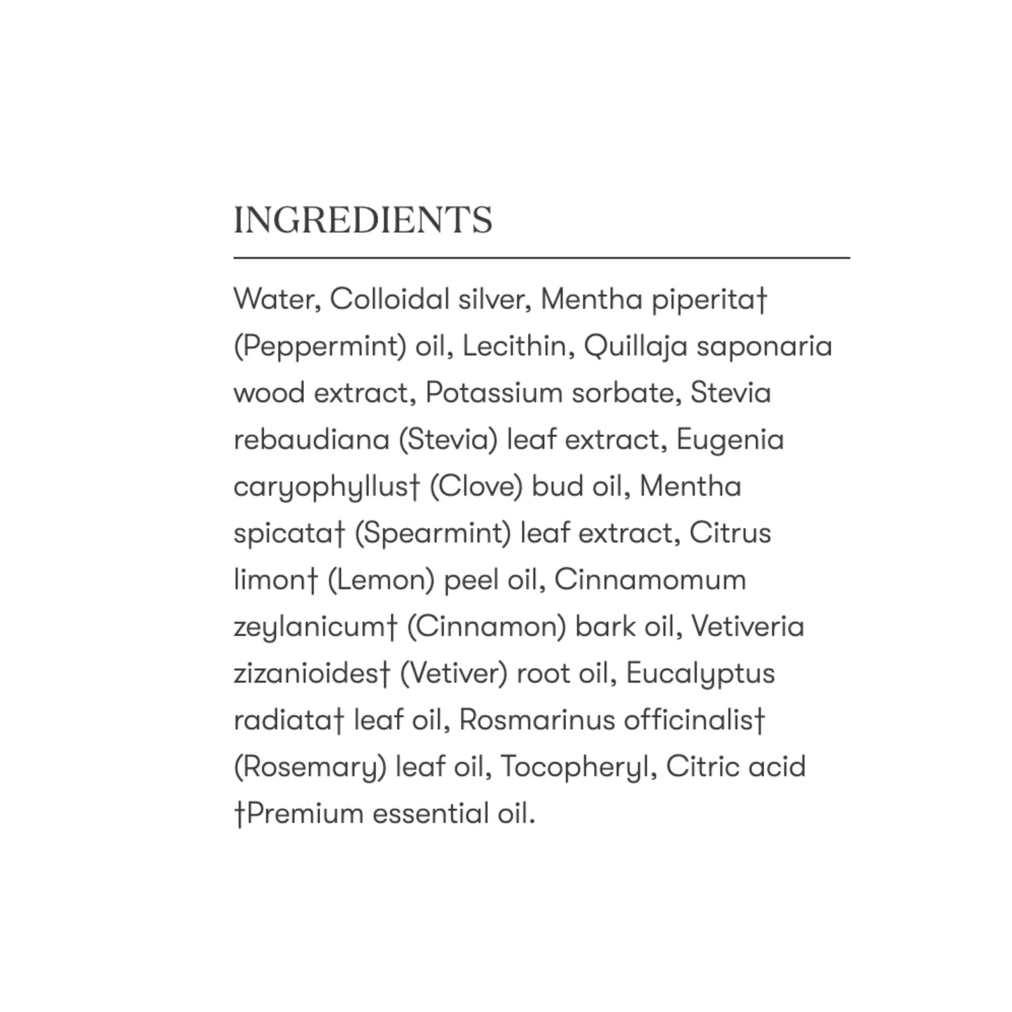 Young Living Thieves Fresh Essence Mouthwash – Alcohol-Free, 8 fl oz