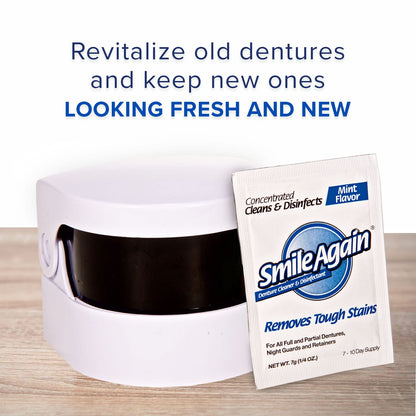 Smile Again Care Kit - Denture, Retainer & Aligner Cleaning Bundle (Pack of 3)