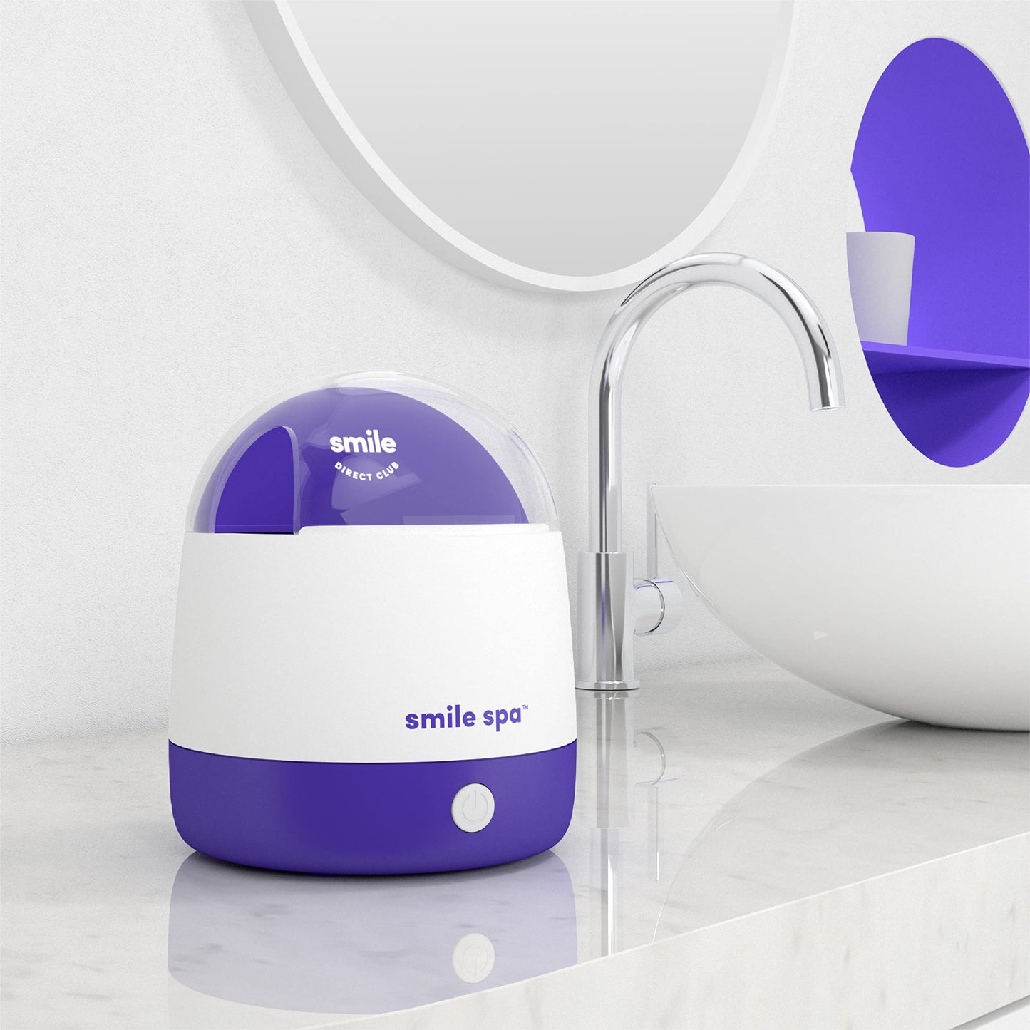 Smile Spa Ultrasonic & UV Cleaner for Aligners, Retainers | SmileDirectClub