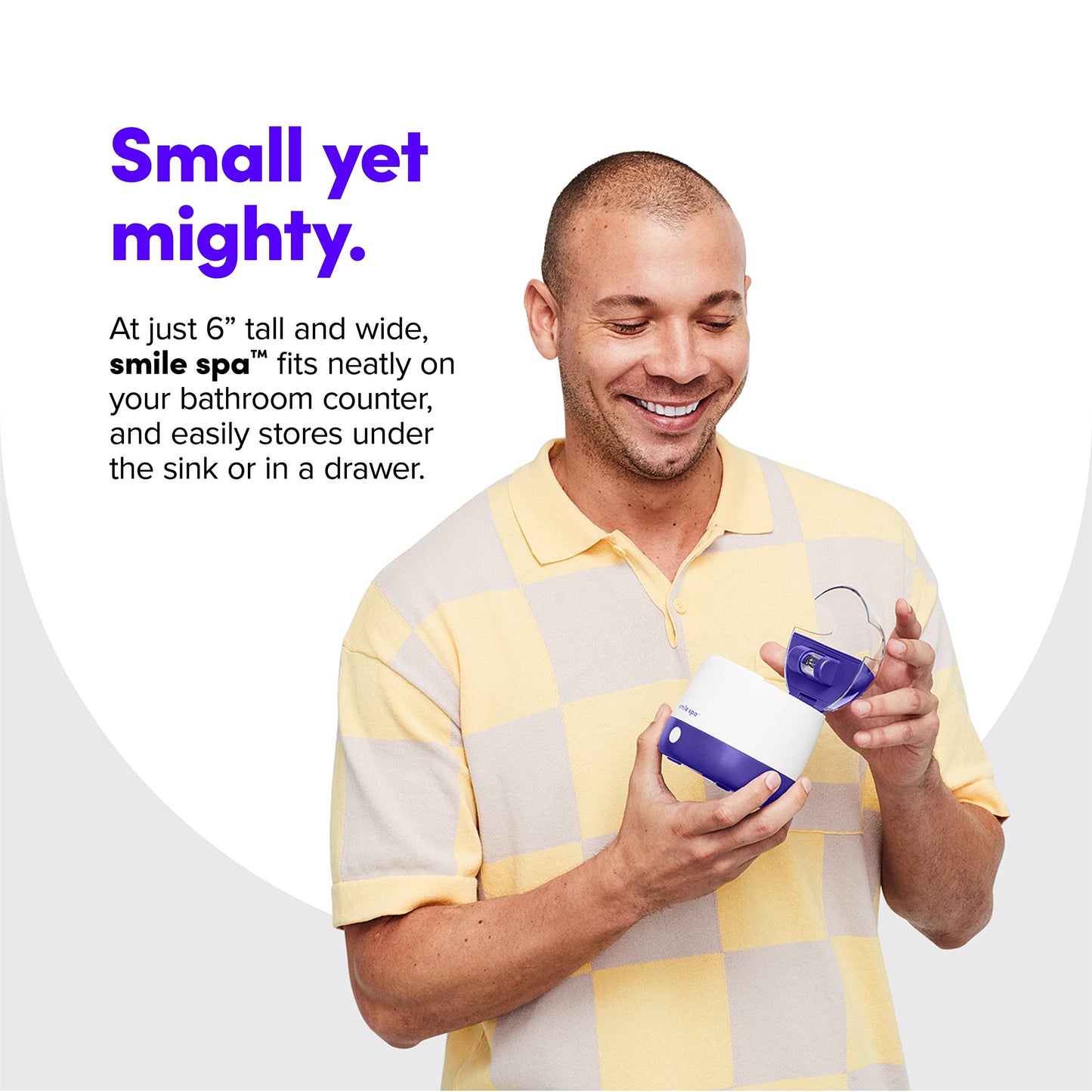 Smile Spa Ultrasonic & UV Cleaner for Aligners, Retainers | SmileDirectClub