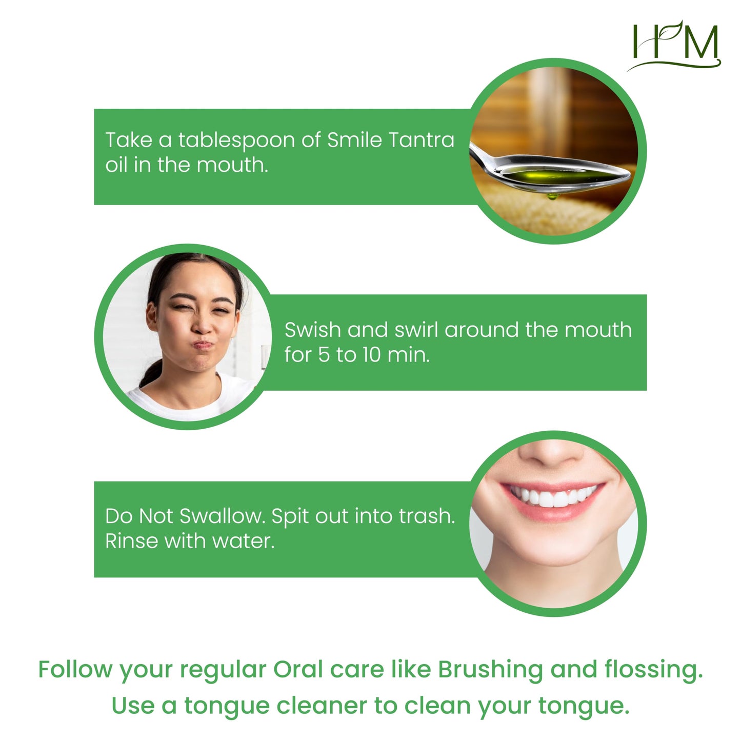 Smile Tantra Oral Wellness Oil for Oil Pulling – Fresh Breath, Teeth Whitening & Gum Care | Licorice, Cinnamon & Clove in Sesame Oil | Alcohol-Free 8.45 fl oz