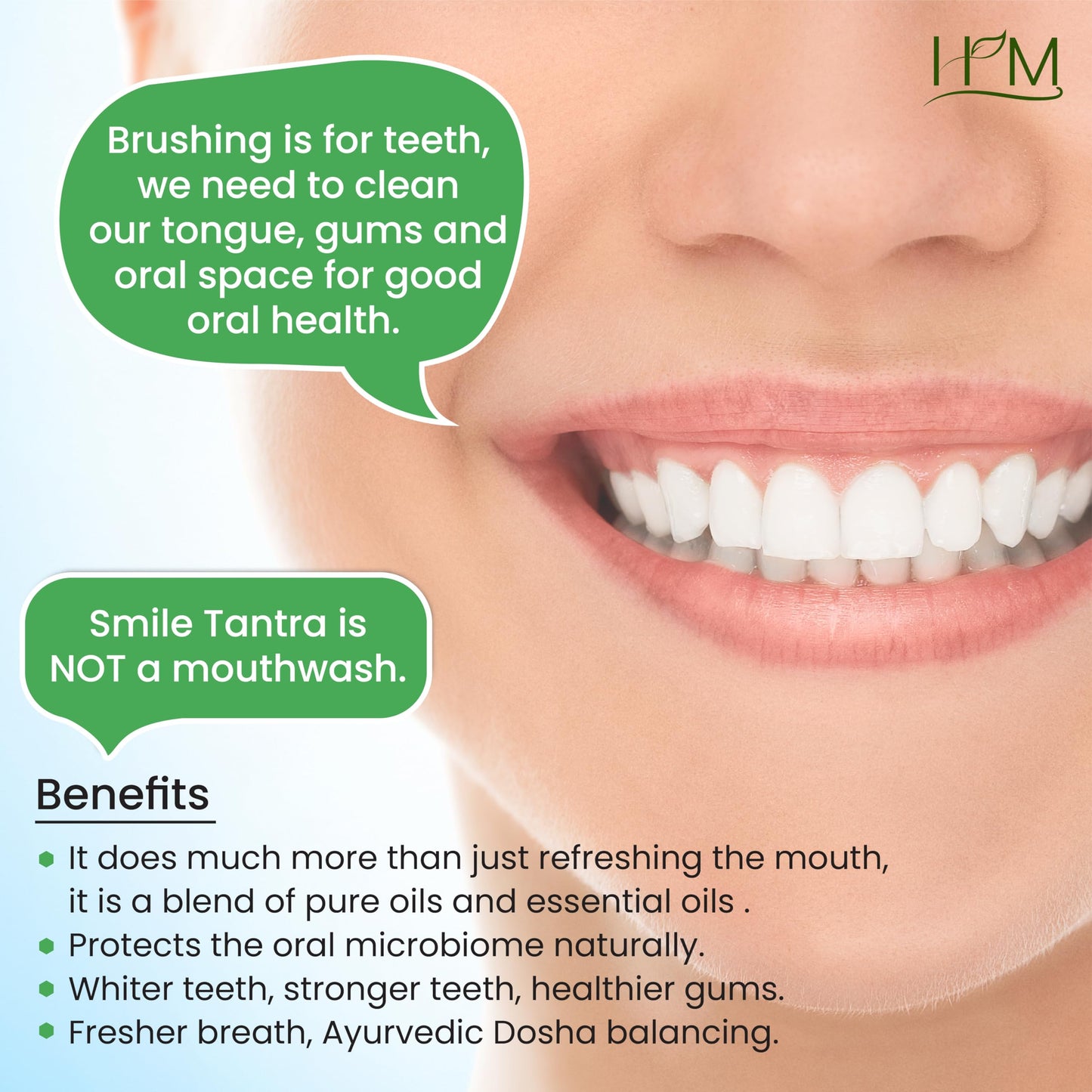 Smile Tantra Oral Wellness Oil for Oil Pulling – Fresh Breath, Teeth Whitening & Gum Care | Licorice, Cinnamon & Clove in Sesame Oil | Alcohol-Free 8.45 fl oz