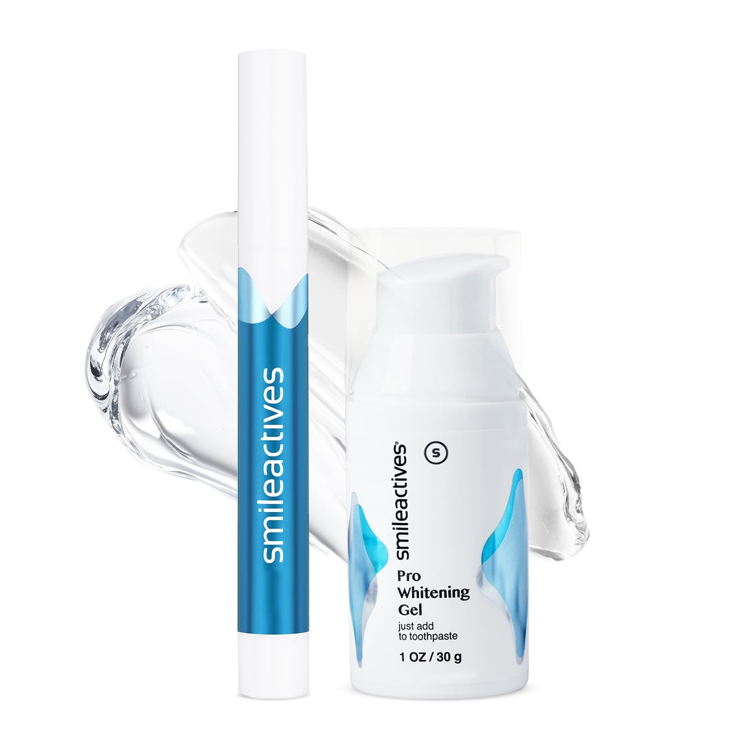 Smileactives Teeth Whitening Kit – Complete At-Home Whitening, Travel Size, 30-Day Kit