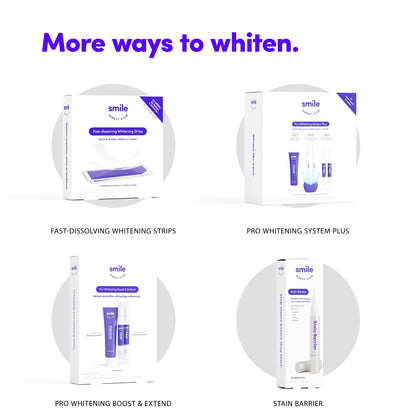 SmileDirectClub Ultra-Gentle Sensitivity-Free Teeth Whitening Kit with Wireless 20-LED Light