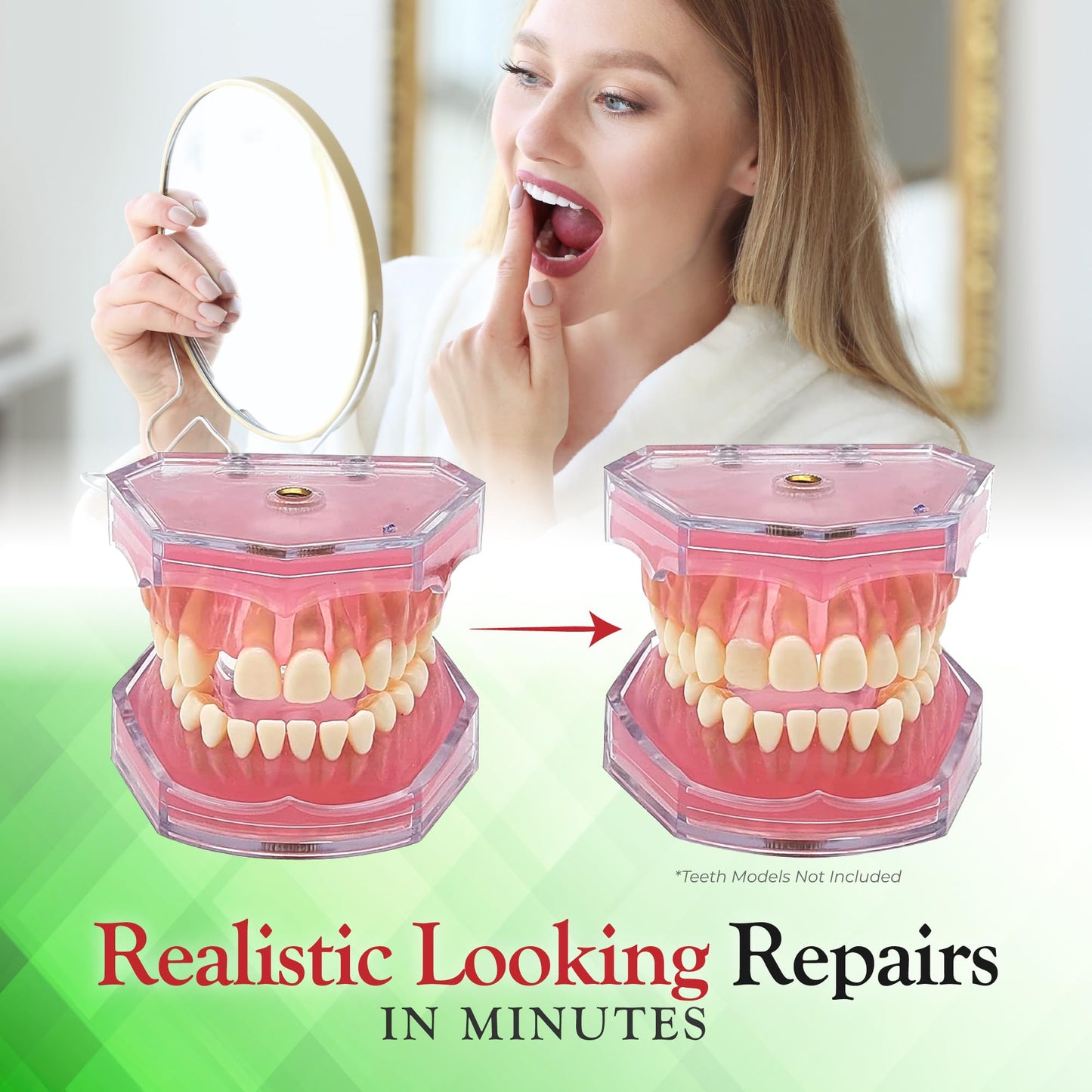 SmileFix Standard Dental Repair Kit – Color Matching Compound for Damaged Teeth