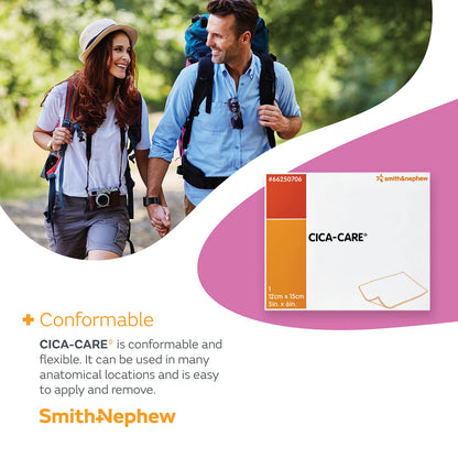 Smith & Nephew CICA-Care Silicone Gel Sheet for Scar Management, 5 x 6 in