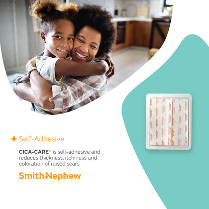 Smith & Nephew CICA-Care Silicone Gel Sheet for Scar Management, 5 x 6 in