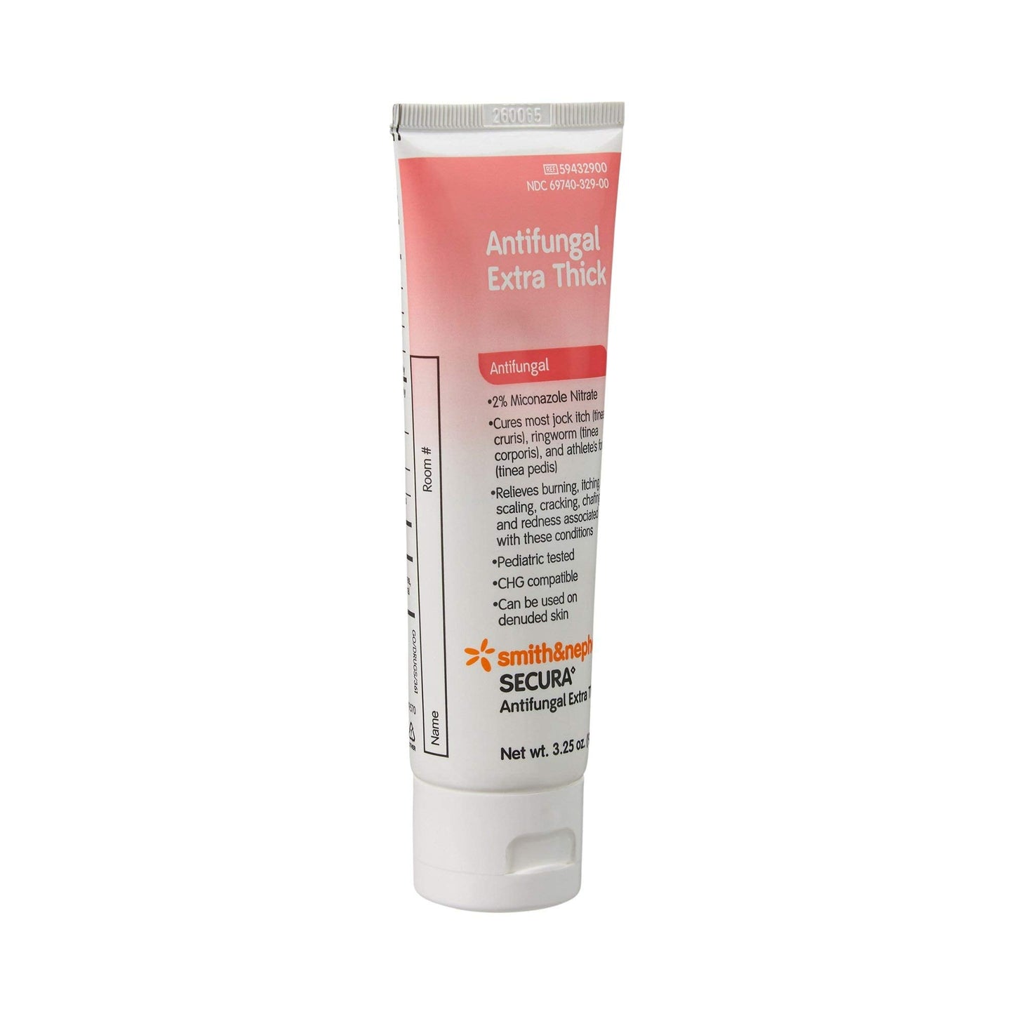 Smith & Nephew Secura 2% Miconazole Nitrate Cream Antifungal 3.25 oz Tube