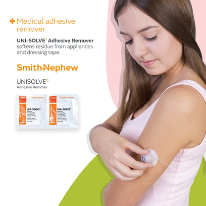 Smith & Nephew UNI-SOLVE Adhesive Remover Wipes – Gentle Tape/Appliance Removal (50 Count)