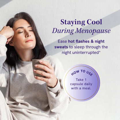 SMNutrition Menopause Support Complex — Hormone Balance for Hot Flashes & Night Sweats (60 Ct)