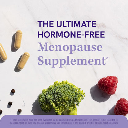 SMNutrition Menopause Support Complex — Hormone Balance for Hot Flashes & Night Sweats (60 Ct)