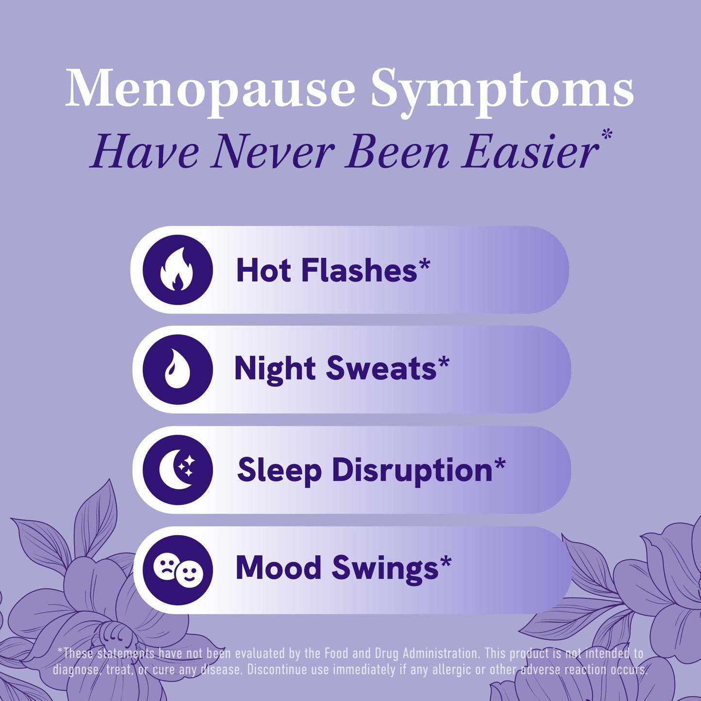 SMNutrition Menopause Support Complex — Hormone Balance for Hot Flashes & Night Sweats (60 Ct)