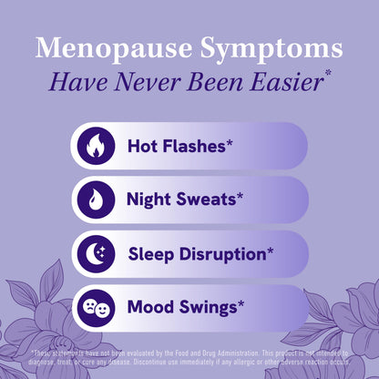 SMNutrition Menopause Support Complex — Hormone Balance for Hot Flashes & Night Sweats (60 Ct)