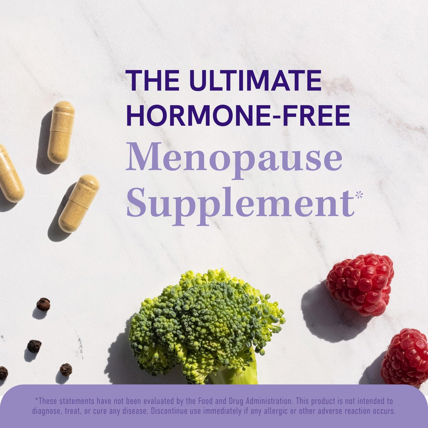 SMNutrition Menopause Support Complex — Hormone Balance for Hot Flashes & Night Sweats (60 Ct)