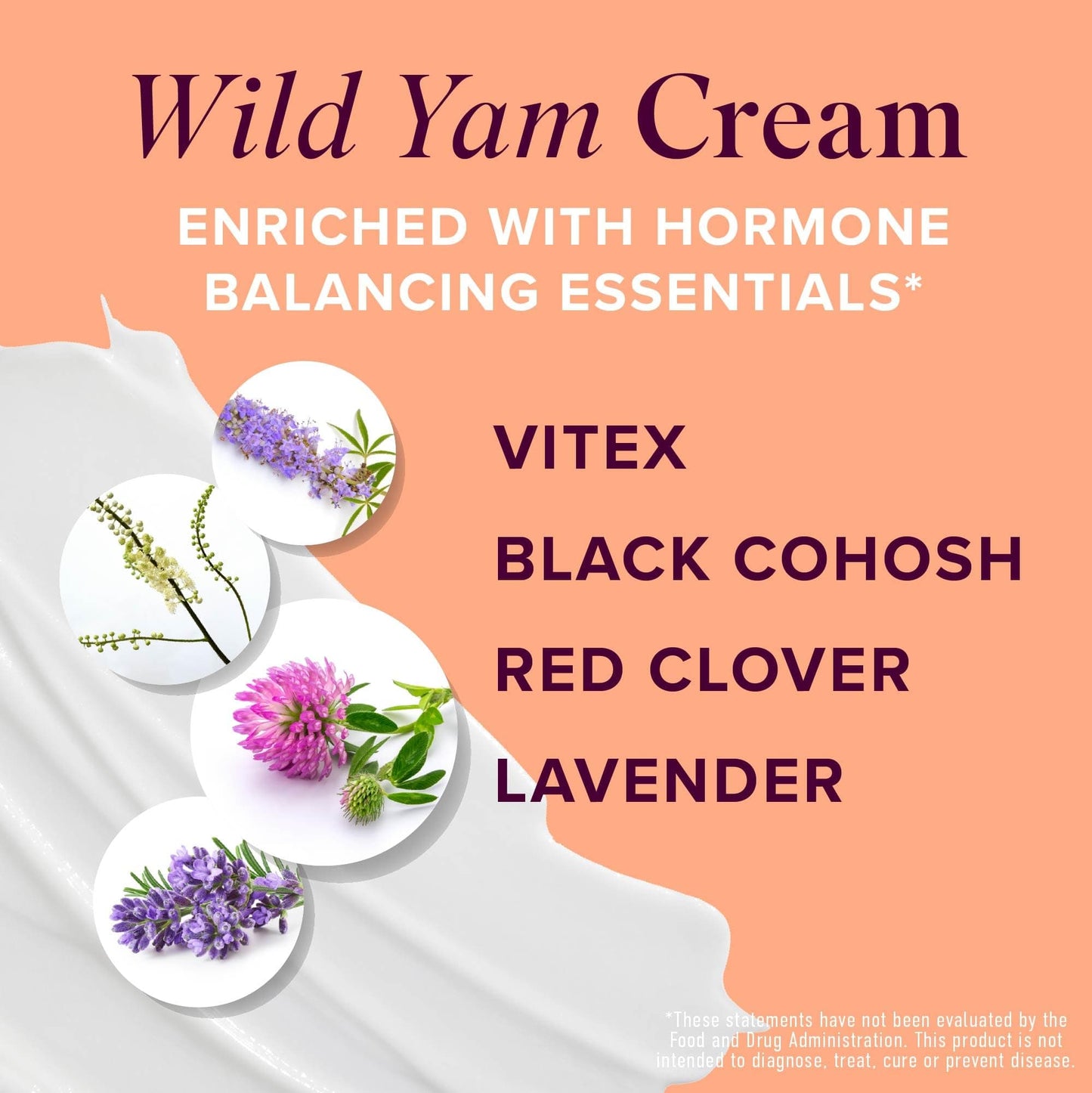 Wild Yam Cream for Hormone Balance — 3450mg Herbal Support | SMNutrition 4 oz