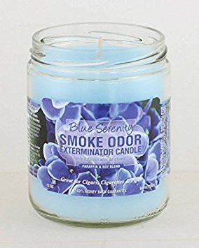 Smoke Odor Exterminator 13oz Jar Candle – Blue Serenity