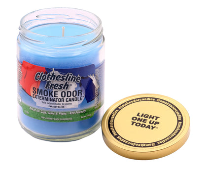 Smoke Odor Exterminator 13oz Jar Candles – Clothesline Fresh (Set of 3)