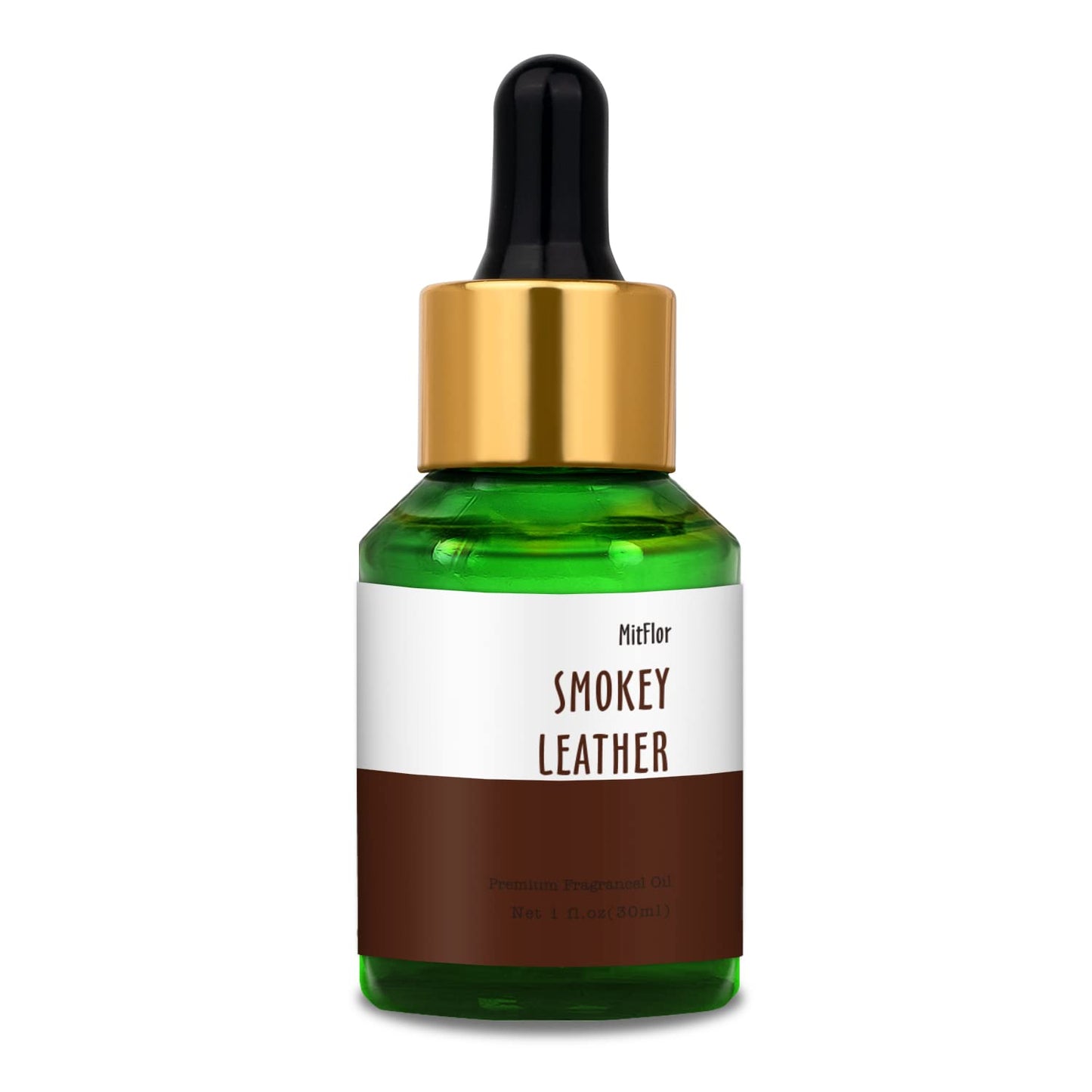 Smokey Leather Fragrance Oil – MitFlor 30ml | Premium Diffuser & Candle Scent