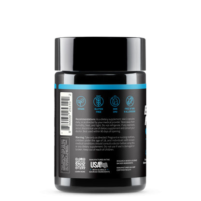 Snap Supplements Brain Booster Nootropics - Memory & Focus, 60 Caps