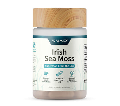 Irish Sea Moss with Bladderwrack & Iodine – Immune & Skin Support