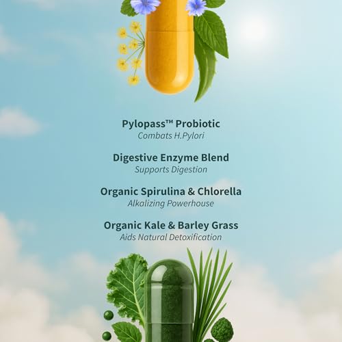 Snap Supplements Gut Health Bundle – Probiotic, Digestive Enzymes & Greens (50+120 Veg Capsules)