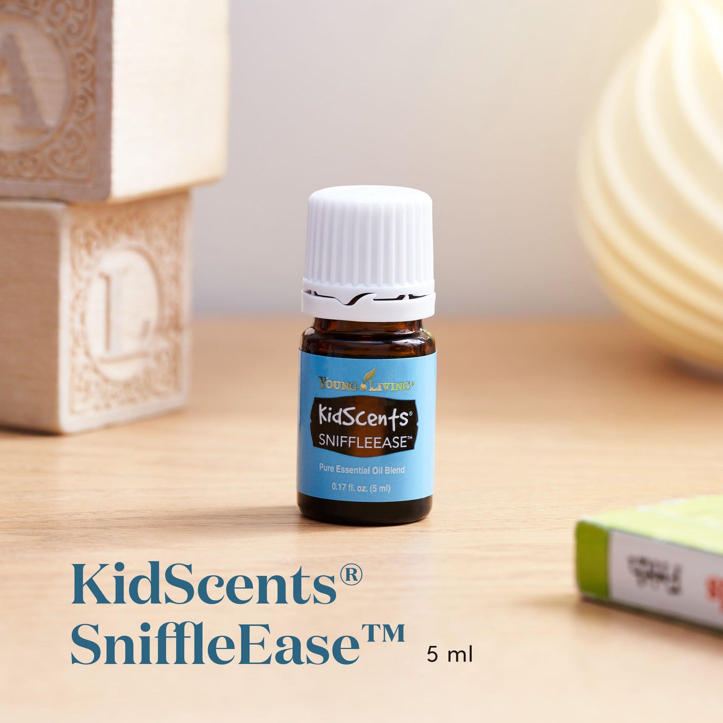 KidScents SniffleEase 5ml – Pre-Diluted Kids Essential Oil (Eucalyptus, Myrtle & Pine)