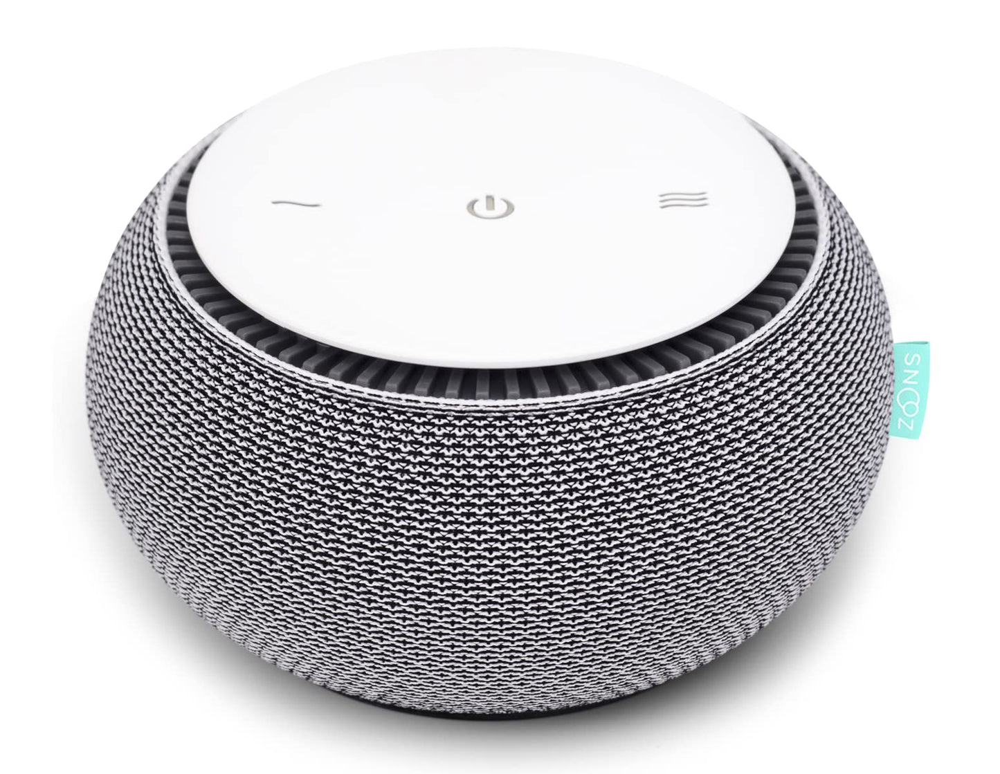 SNOOZ Smart White Noise Machine — Real Fan Inside, Non-Looping Sleep Aid