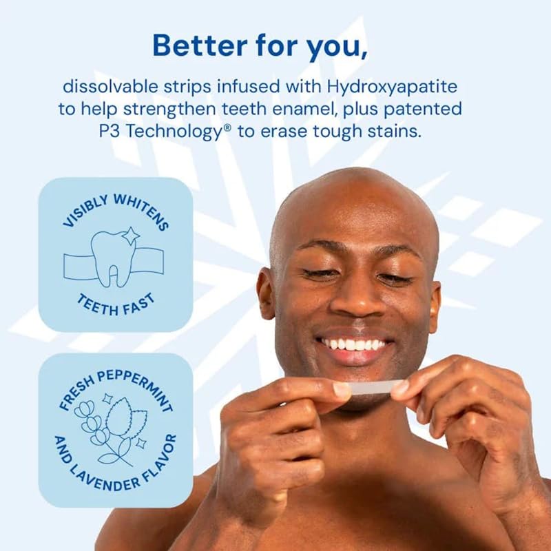 Snow DiamondSeries Whitening Strips 14 CT | Easy, Dissolvable Whitening