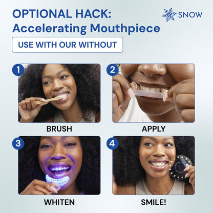 Snow DiamondSeries Whitening Strips 14 CT | Easy, Dissolvable Whitening