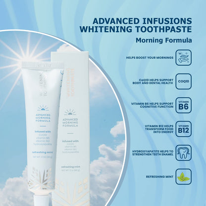 Snow Infusions Whitening Toothpaste – Advanced Hydroxyapatite Formula