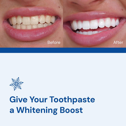 Snow Magic Teeth Whitening Powder with Hydroxyapatite – Lavender & Mint, 35g