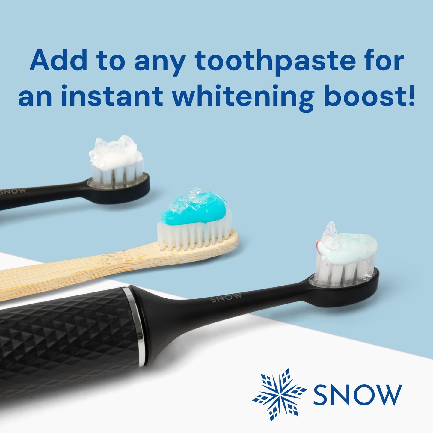 Snow Teeth Whitening Gel 18g – Vegan Hydrogen Peroxide Booster with Xylitol