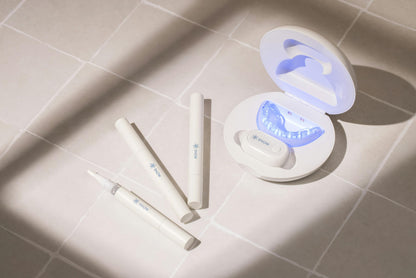 Snow Teeth Whitening Kit with LED Mouthpiece, Hydroxyapatite Serum, 3 Wands – Wireless Whitening Kit (6 Months)