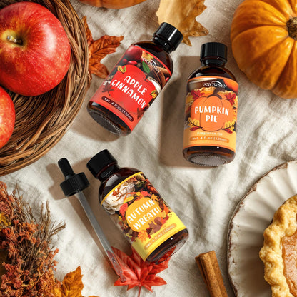 SNOWSEN Autumn Wreath Fragrance Oil – 4oz Premium Essential Oil