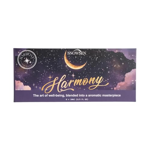 SNOWSEN Harmony Essential Oil Set – Breathe, Sweet Dream, Relax, Happy, Focus