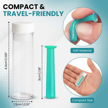 Soft Contact Lens Green Inserter Remover – 1pc for Monthly & Daily Lenses | Suction Holder – Sports World Vision