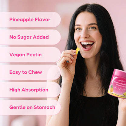 Softbear Women's Probiotic Slippery Elm Gummies – pH Balance & Flora Health