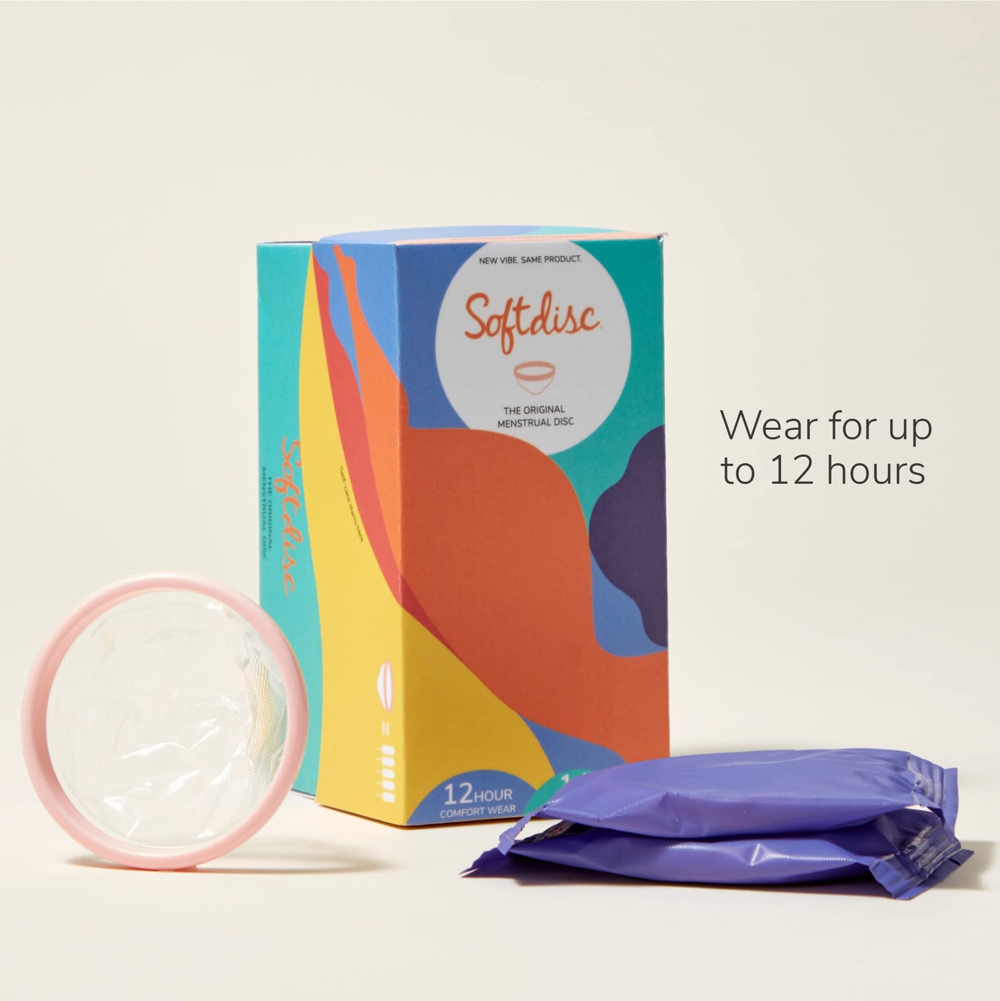 Softdisc Menstrual Discs | Disposable Period Discs — Tampon, Pad & Cup Alternative | 14 Count | HSA/FSA Eligible